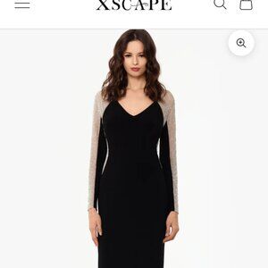 Perfect for holiday party - black, 4P, long gown
